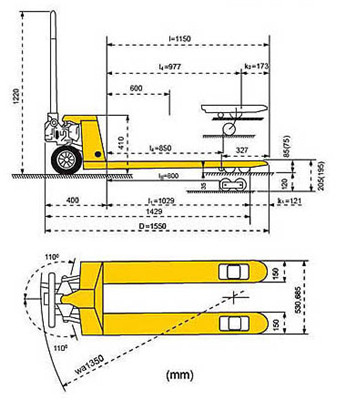 標準型手動搬運車3